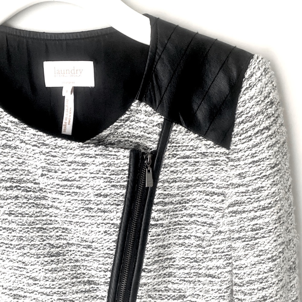 Laundry by Shelli Segal size 8 tweed jacket - Picture 7 of 16